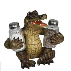 Salière et poivrière d'<span class=keywords><strong>alligator</strong></span> d'usine OEM - Product Image 1