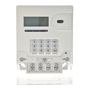 <span class=keywords><strong>Compteur</strong></span> d'électricité prépayé STS à clavier monophasé avec communication sans fil RF/LoRa compatible avec le système de vente AMR AMI - Product Image 1