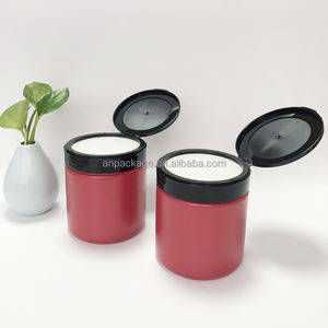 ขวดบรรจุภัณฑ์เครื่องสำอาง PE ขนาด 500 มล. และ 300 มล. ฝาเปิดแบบพลิกปากกว้าง พิมพ์โลโก้ตามสั่ง สำหรับบัตเตอร์<span class=keywords><strong>ท</strong></span>าตัวและผลิตภัณฑ์ดูแลผิว - Product Image 1