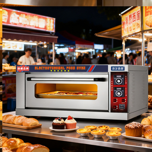<span class=keywords><strong>Four</strong></span> à pâtisserie électrique en acier inoxydable directement de l'usine, multifonctionnel pour pizza, <span class=keywords><strong>pain</strong></span> et gâteaux, grille-<span class=keywords><strong>pain</strong></span> pour cuisines professionnelles - Product Image 1