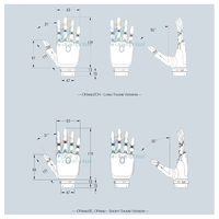 Main Bionique Avancée Haute Précision avec Technologie de Capteur Musculaire Réactif Modèle W-OYM-02 Garantie de 2 Ans Support Technique en Ligne