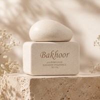 Pot cosmétique en verre finition pierre 50g pour Bakhoor, conteneur de crème pour le visage, remplissage automatisé, compatible avec le stockage vide - Prix usine