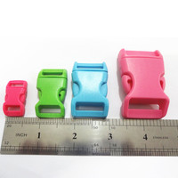Boucle de sac tactique en plastique à dégagement rapide, boucle de ceinture personnalisée avec logo pour bracelet en paracorde, collier de chien, sac à dos, sangle d'épaule