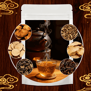 ג 'ינסנג של גברים תה שישה אוצרות 20 שקיות ללא תוספת סוכר 100% נטולת קפאין טבעי-פרימיום ללא תוספת סוכר - Product Image 3