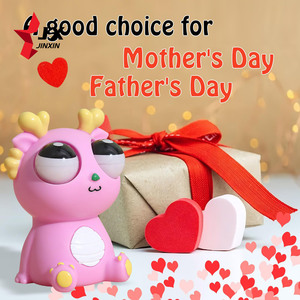 Nuovo prodotto 2025 divertente bulbo oculare Burst Stress relize giocattoli da spremere in Pvc Fidget Eye Popping Dragon giocattoli sensoriali per autistici - Product Image 6