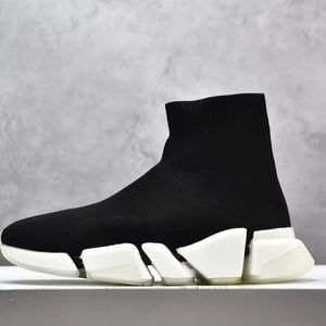 Zapatos Deportivos Transpirables de Diseño de Alta Calidad para Hombre, Calcetines Negros de Punto, Zapatos para Correr - Product Image 5