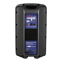 Enceinte portable active bidirectionnelle de 12 pouces avec amplificateur de classe D intégré et DSP pour scène / discours / performance live
