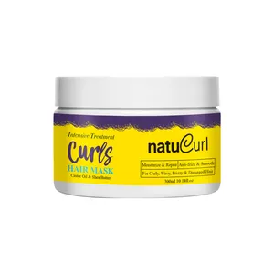 African Kid Curly Hair Care Anti Frizz Collagen Coconut Oil Deep Repair Treatment Hair Mask for Curly Hair