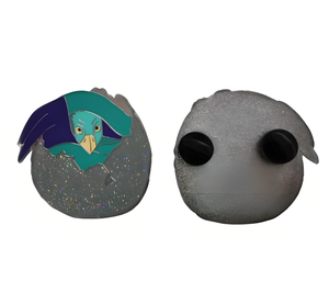 Precio al por mayor de fábrica Venta caliente Aleación de zinc Esmalte suave Gritty Insignia de PIN personalizada con embragues de mariposa - Product Image 4