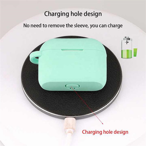 Étui pour écouteurs en silicone souple pour <span class=keywords><strong>Airpods</strong></span> <span class=keywords><strong>Pro</strong></span> 1 <span class=keywords><strong>2</strong></span> étui de protection pour Apple <span class=keywords><strong>AirPods</strong></span> 1 <span class=keywords><strong>2</strong></span> <span class=keywords><strong>3</strong></span> 4 (écouteurs non inclus) - Product Image 3