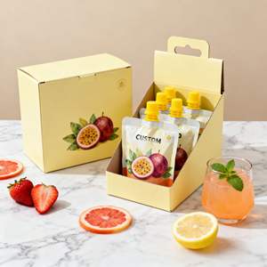 Caja de Exhibición PDQ de Cartón Impresa Personalizada con Bolsa, Empaque Minorista para Barras de Chocolate, Dulces, Proteínas y Energéticas - Product Image 2