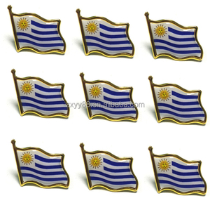 Pin de solapa con bandera de Uruguay, alfileres de banderas uruguayas, sombrero de solapa, mochilas, decoración de traje, insignia de Metal esmaltada patriótica, recuerdo - Product Image 2