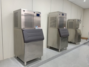 Máquinas de Hielo Comerciales en Oferta, Máquina de Hielo Cuadrada de 220V, 20kg, Aplicación Industrial para Almacenamiento Comercial - Product Image 4