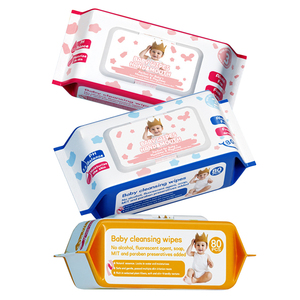 Lingettes pour bébé en <span class=keywords><strong>tissu</strong></span> non tissé biologique, grande taille, lot de 80 pièces, nettoyage en douceur pour peau sensible, lingettes humides pour les soins de bébé, vente en gros - Product Image 5