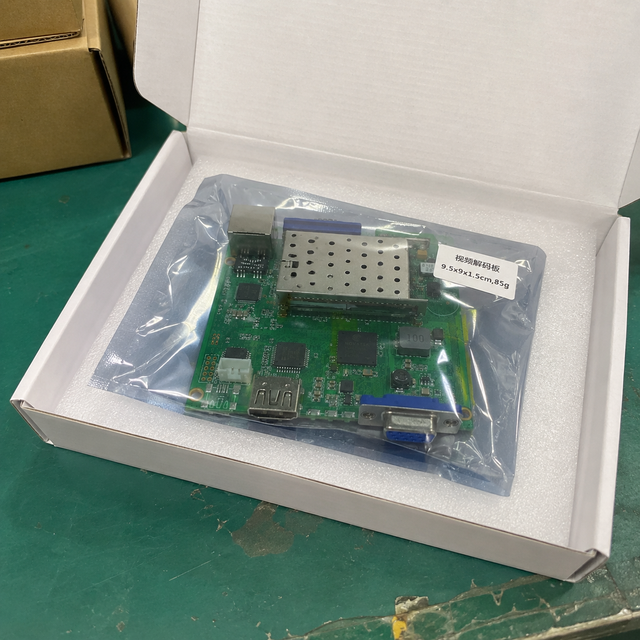 Low Latency H264 H265 Video Audio Data Encoder Decoder Module 4K  HD-SDI IP RJ45