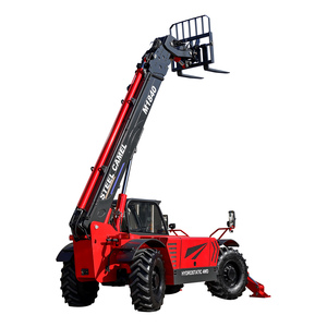Mini Cargadora Telescópica Agrícola con Certificación CE EPA EU5, Montacargas de 12 Toneladas con Horquillas para Paletas, Motor Perkins, PLC - Product Image 2