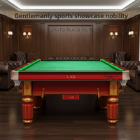 Table de snooker professionnelle L.KD, plateau en ardoise de qualité tournoi, pour club et usage domestique