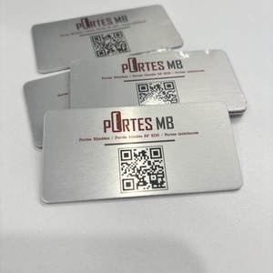 Etichette Adesive in Acciaio Inox e Alluminio con <span class=keywords><strong>Codice</strong></span> QR e Numero Seriale, Resistenti alla Corrosione, Stampa UV - Product Image 2