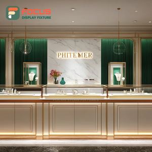 Fabricante de Muebles para Joyerías Personalizados, Vitrina de Exhibición para Tiendas con Acabado Laminado - Product Image 5