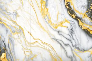 Piastrelle da Pavimento in Gres Porcellanato Effetto Marmo Placcato Oro Lucido 600x1200mm per Interni Casa e Soggiorno - Product Image 2