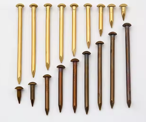 Декоративная мебель по индивидуальному заказу, латунные гвозди, чистая медь, дерево, резец с рифленой головкой, гладкий хвостовик, Алмазное точечное кольцо из стали - Product Image 6