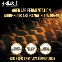 Base de Fondue Chinoise Fermentée ShooLoongKan 240g, Brothée à l'Huile Claire, Douce et Épicée, Pâte de Haricots Riche en Nutriments, Condiment Instantané pour Fondue Chinoise