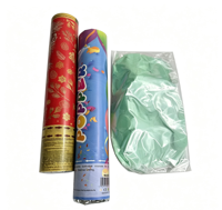 Party-Popper Handgehaltene Konfettikanone Biologisch Abbaubares Buntes Konfetti für Abschlussfeier Babyparty Feiertagsdekoration