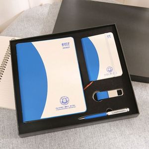 Custom A5 Ring Binder <b>Notebook</b> <b>Set</b> - Personalized Business Gifts & Promotional Journals - Product Image 2