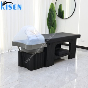 Kisen Salon Head Spa Thai Massage Table Shampoo <b>Bed</b> Japeness Hair Wash Machine Barbershop Furniture Customized <b>Bed</b> - Product Image 6