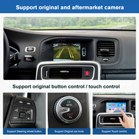 Lecteur multimédia DVR Linux 7 pouces avec navigation et écran tactile pour Volvo V60 V40 XC60 S60 2012-2017 Android Auto CarPlay