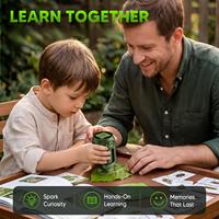 Rechargeable 1000x Handheld Pocket Digital Microscope Multi Color Portable Magnifier for Children STEM Learning
