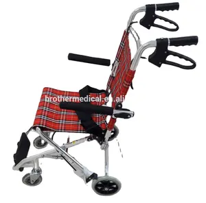 追加重量旅行アルミチェア車椅子障害者用子供用登山階段車椅子