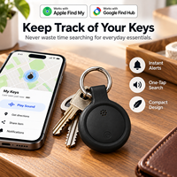 Portemonnee BLE Finder Smart Tag, CR2032 Vervangbare Batterij Anti-Verlies Tracker Werkt met Apple Find My & Google Find My