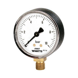 Watts Pressure <b>Gauge</b> 6 Bar Radial Connection HVAC System Part - Product Image 1