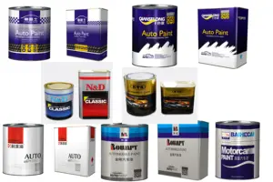 Kts Auto Paint Dealers China Car Painting Pigment Crystal Silver Auto Car Paint