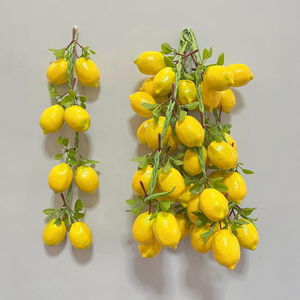 Guirnalda de Limones Artificiales, Enredadera Artificial Colgante, Follaje Realista, Decoración para Interiores y Exteriores, Hogar, Fiestas, Bodas, Paredes y Mesas - Product Image 4