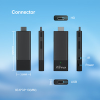 Android TV Stick 4K XS97 S3, Android 10, Quad Core, Wi-Fi 2.4/5G, 2GB RAM + 8GB ROM, el más vendido, precio de fábrica más bajo.