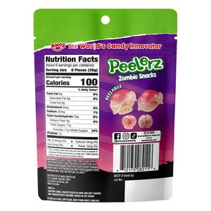 Caramelle Gommose Creativi <span class=keywords><strong>di</strong></span> <span class=keywords><strong>Halloween</strong></span> Amos Peelerz, a Forma <span class=keywords><strong>di</strong></span> Parti del Corpo Pelabili, Gusto Lampone e Fragola, Vendita all'Ingrosso - Product Image 2
