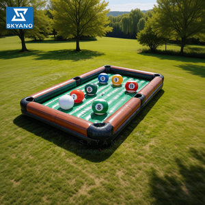 Tavolo da Biliardo Gonfiabile Gigante, Modello Gonfiabile, Attrezzatura per Gioco, Divertente e Giocabile - Product Image 2