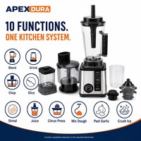 Blender 4.0L 10 en 1 multifonction, fabricant OEM ODM pour importateurs et grossistes, robot culinaire à six lames en acier inoxydable