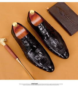 Alligator Shoes <b>Men</b> Luxury Pure crocodile Skin <b>Men</b> Boots Premium Quality Genuine Leather Custom Leather Boot for <b>Men</b> - Product Image 4