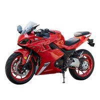 Moto sportive DK Red 400CC bicylindre refroidie par eau avec ABS et écran TFT