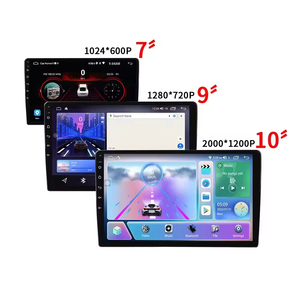 9&amp;10 Inch Universal <strong>Android</strong> <strong>Car</strong> GPS Navigation <strong>System</strong> Touch Screen Built-in Wireless CarPlay 4G SIM Card WiFi Stereo Motorcycle - Product Image 1