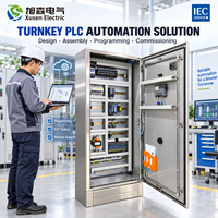 Boîtier de commande électrique OEM PLC HMI pour ligne de production, systèmes CVC et de contrôle de processus