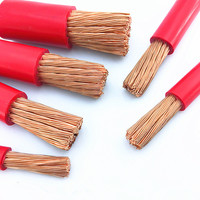 BVR Câble de câblage de maison en PVC en cuivre à un noyau échoué 1.5mm-6mm AWG 2.5mm-15mm Câble électrique isolé pour fil de construction"