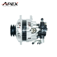 Alternador de 12V 75A APEX-ALMI014 para MITSUBISHIL200 2.5 D, Nuevo Alternador 12634N A2T10083, A3T00599