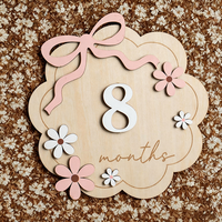 Disques de photos mensuels pour bébé, pour immortaliser les étapes importantes |   Marqueur de paliers mensuels |   Cartes de jalons importantes |   Panneaux mensuels pour la fête prénatale