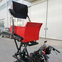 Mini camion à benne basculante sur chenilles entièrement hydraulique tout terrain fabriqué en Chine mini à vendre