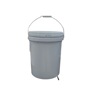 PP ถัง16L สีต่างๆพร้อมฝาปิดแบบกดและที่จับสำหรับสีเคมีน้ำมันเครื่องซีลการใช้งานอื่นๆ - Product Image 5