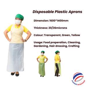 ผ้ากันเปื้อนเชฟแบบใช้ครั้งเดียว ขนาดฟรีไซส์ คล้องคอ ป้องกันคราบ เป็นมิตรกับสิ่งแวดล้อม ใช้ในร้านอาหารและบาร์ เหมาะสำหรับทุกเพศ - Product Image 6